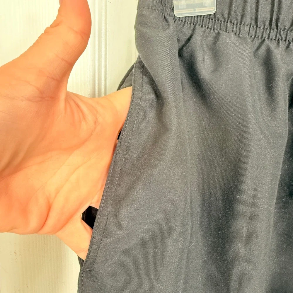 Nike Athletic Running Shorts Medium Black Gorpcore Minimalist